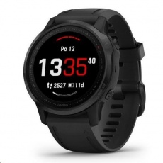 Garmin GPS sportovní hodinky fenix6S PRO Glass, Black/Black Band (MAP/Music) Garmin GPS sportovní hodinky fenix6S PRO Glass, Black/Black Band (MAP/Music)