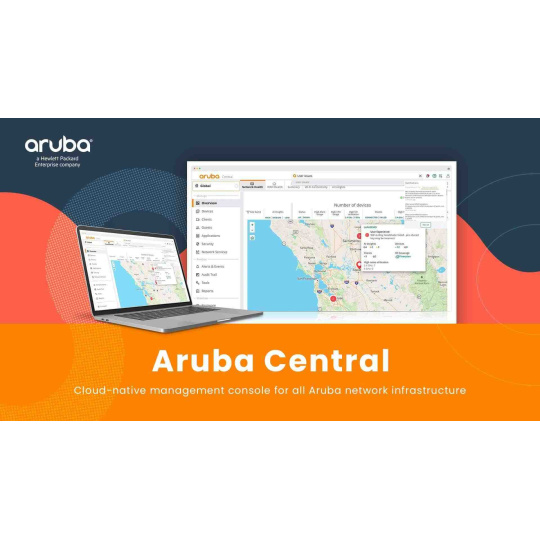 Aruba Central On-Premises AP Foundation 1 year Subscription E-STU