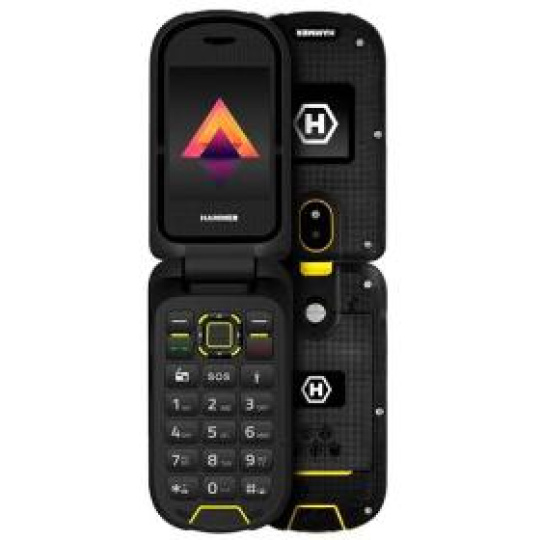 Mobilný telefón HAMMER BOW LTE Orange/Black