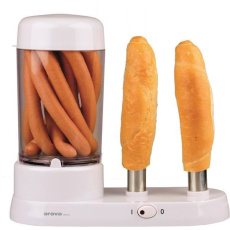 Orava HM-01 hotdogovač, 350 W, pro 6 párků, bílá