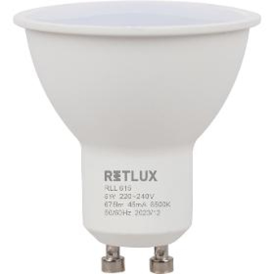 LED Reflektor RLL 615 GU10 bulb 5W DL D RETLUX