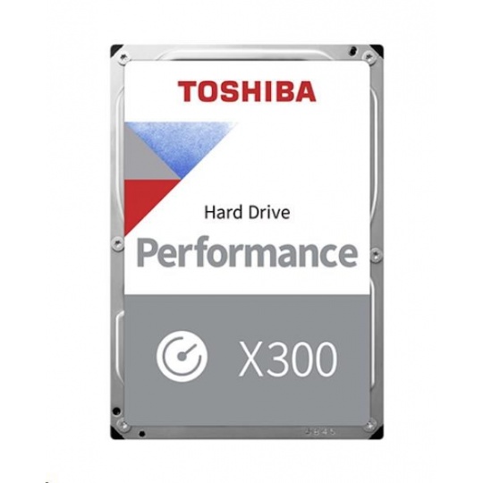 TOSHIBA HDD X300 10TB, SATA III, 7200 rpm, 256MB cache, 3,5", BULK