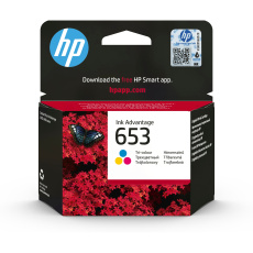 HP 653 Tri-color Original Ink Advantage Cartridge (200 pages) HP 653 Tri-color Original Ink Advantage Cartridge (200 pages)