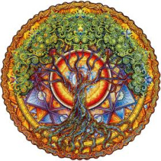 UMĚNÍ Mandala Tree of Life RS puzzle UNIDRAGON