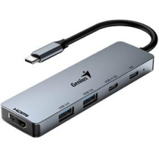 Dokovacia stanica UH-500 USB-C HDMI Pow Delivr 100W GENIUS