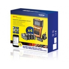 BROTHER tiskárna štítků PT-E550WVP - 24mm, WIFI, USB, mobilní, PROMO (tiskárna, adaptér, dobíjecí akumulátor + 4 pásky) BROTHER tiskárna štítků PT-E550WVP - 24mm, WIFI, USB, mobilní, PROMO (tiskárna, adaptér, dobíjecí akumulátor + 4 pásky)
