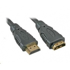 PREMIUMCORD Predlžovací kábel HDMI na HDMI 2 m, pozlátené konektory