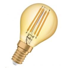 OSRAM Vintage 1906 LED CL P Filament GOLD 4W 825 E14 410lm 2400K (CRI 80) 15000h A+ (Krabička 1ks) OSRAM Vintage 1906 LED CL P Filament GOLD 4W 825 E14 410lm 2400K (CRI 80) 15000h A+ (Krabička 1ks)