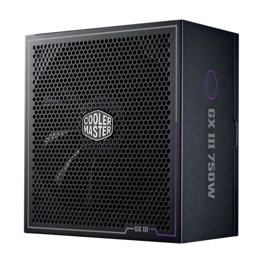Cooler Master zdroj 750W MWE Gold 3 (GXII), 120mm, 80+ Gold, Plně modulární, ATX 3.1