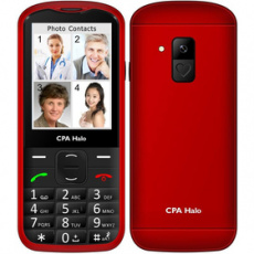 Mobilný telefón Halo 18 SENIOR RED mobil phone CPA Mobilný telefón Halo 18 SENIOR RED mobil phone CPA
