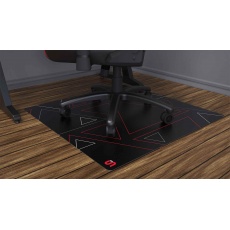 SPC Gear ochranná podložka na podlahu pod herní židli 90S 90x90 cm černočervená SPC Gear ochranná podložka na podlahu pod herní židli 90S 90x90 cm černočervená