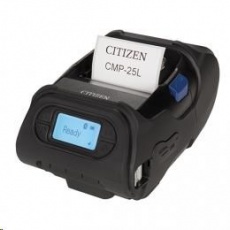 Citizen CMP-25L, USB, RS-232, 8 bodov/mm (203 dpi), displej, ZPL, CPCL