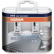 Autožiarovka H4 SILVERSTAR 2 Duo-Box žiarovka OSRAM Autožiarovka H4 SILVERSTAR 2 Duo-Box žiarovka OSRAM