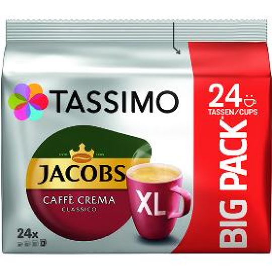 Kapsuly Tassimo Jacobs Caffe Crema XL 24ks TASSIMO