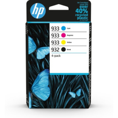HP 932 Black / 933 CMY Original Ink Cartridge 4-Pack (400 / 330 / 330 / 330 pages) HP 932 Black / 933 CMY Original Ink Cartridge 4-Pack (400 / 330 / 330 / 330 pages)