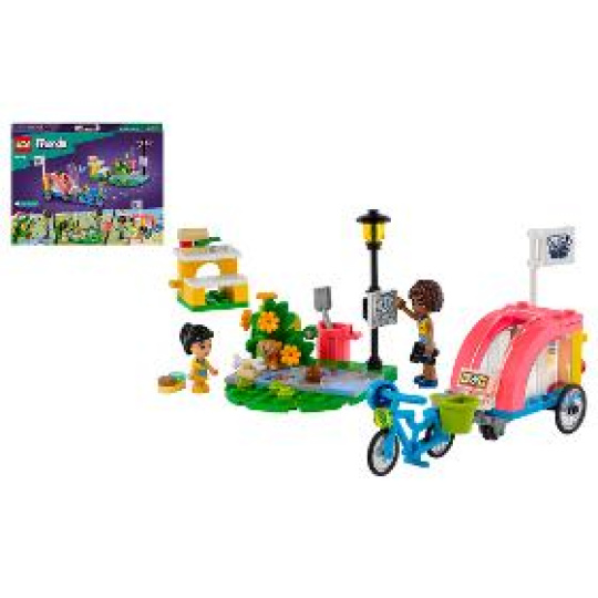 LEGO Friends Bicykel na záchranu psíkov 41738