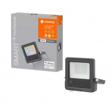 LEDVANCE SMART+ OUTDoor WIFI FLOOD RGBW 10W IP65 630lm 3000K Dark Gray LEDVANCE SMART+ OUTDoor WIFI FLOOD RGBW 10W IP65 630lm 3000K Dark Gray