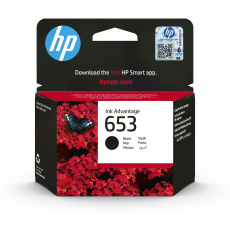 HP 653 Black Original Ink Advantage Cartridge (360 pages) HP 653 Black Original Ink Advantage Cartridge (360 pages)