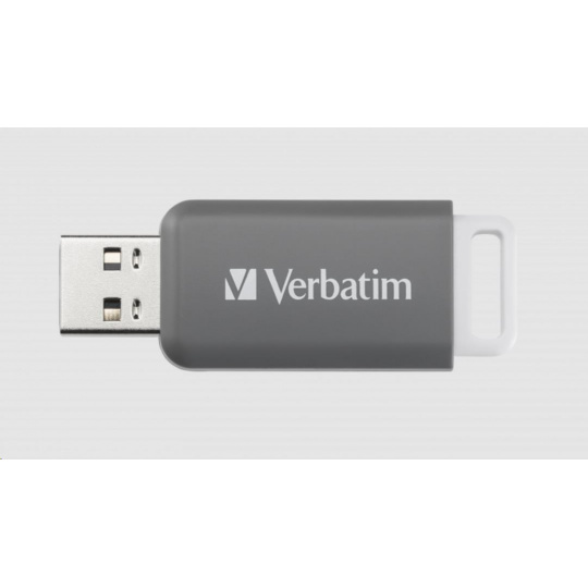 VERBATIM Flash disk 128GB DataBar USB 2.0 Disk, sivý