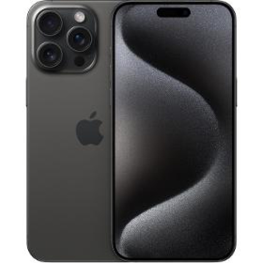 Mobilný telefón iPhone 15 Pro Max 1TB Black Titan. APPLE