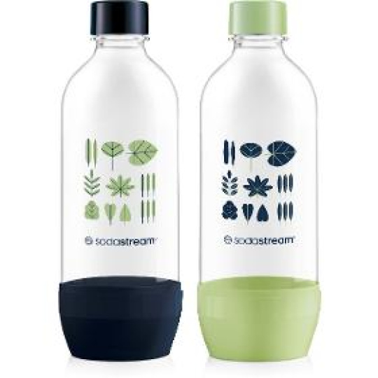 Náhradná fľaša Fľaša jet 2x1l green/navy DW-safe SODAST