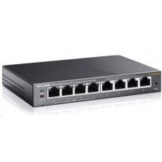 TP-Link Easy Smart switch TL-SG108PE (8xGbE, 4xPoE+, 64W, fanless)