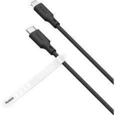 Kábel YCU 635 BK SILIC MFi - USB C /1,5mYENKEE
