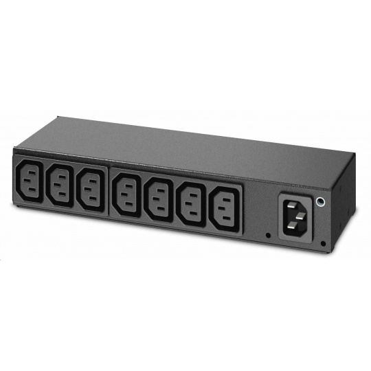 APC Rack PDU, Basic, 0U/1U, 120-240V/15A, 220-240V/10A, (8) C13, IEC-320 C14