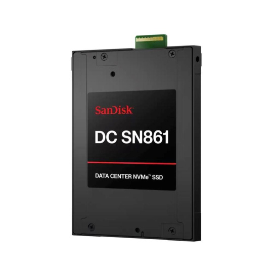 SanDisk Carrera Syndicate SSD 7.68TB DC, SN861, PCIe Gen5, (R:13700, W:7500MB/s), BICS6 TLC NVMe E3.S, ISE,Generic SanDisk Carrera Syndicate SSD 7.68TB DC, SN861, PCIe Gen5, (R:13700, W:7500MB/s), BICS6 TLC NVMe E3.S, ISE,Generic