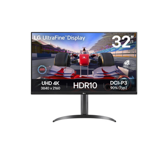 LG MT VA LCD LED 31.5" 32UR550K - VA panel, 3840x2160, 2xHDMI, AMD freesync, repro, pivot