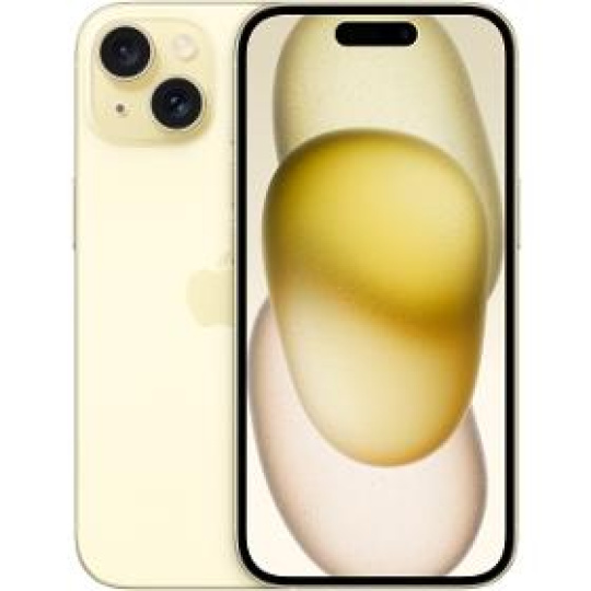 Mobilný telefón iPhone 15 512GB Yellow APPLE