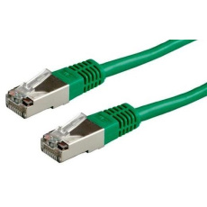 XtendLan patch kábel Cat5E, FTP - 5m, zelený