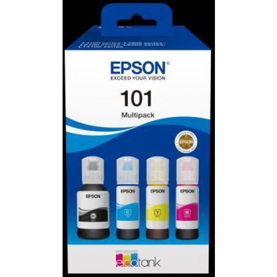 Atrament EPSON 101 EcoTank 4-farebné balenie Multipack