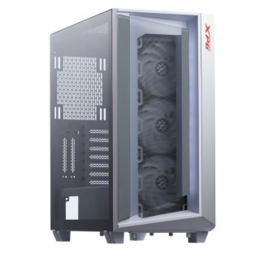 ADATA XPG case CRUISER Mid-Tower, bez zdroje, 3x 120mm ARGB Fan, Bílá