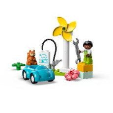 LEGO Duplo Veterná turbína a elektromobil 10985
