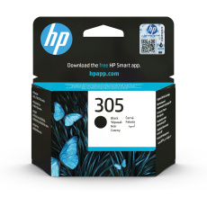 HP 305 Black Original Ink Cartridge (120 pages) HP 305 Black Original Ink Cartridge (120 pages)
