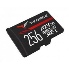 TEAM MicroSDXC karta 256GB Gaming A2 CARD UHS-I U3 V30 A2+ SD adapter