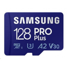 Karta Samsung micro SDHC 128 GB PRO Plus + SD adaptér