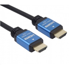 Kábel PREMIUMCORD HDMI na Ultra HDTV, 0.5 m (kov, pozlátené konektory) Kábel PREMIUMCORD HDMI na Ultra HDTV, 0.5 m (kov, pozlátené konektory)