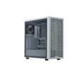 Cooler Master case Elite 502 White Lite, Průhledná bočnice, ATX, 1x 120mm Fan, bílá