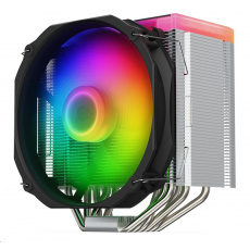 SilentiumPC chladič CPU Fortis 5 ARGB / 140mm fan/ 6 heatpipes / PWM / nanoreset controller / pro Intel i AMD SilentiumPC chladič CPU Fortis 5 ARGB / 140mm fan/ 6 heatpipes / PWM / nanoreset controller / pro Intel i AMD