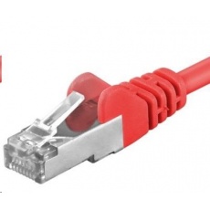 PREMIUMCORD Patch kábel CAT6a S-FTP, RJ45-RJ45, AWG 26/7 1m červený PREMIUMCORD Patch kábel CAT6a S-FTP, RJ45-RJ45, AWG 26/7 1m červený