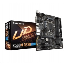 GIGABYTE MB Sc LGA1200 B560M DS3H, Intel B560, 4xDDR4, 1xDP, 1xHDMI, 1xDVI, VGA, mATX GIGABYTE MB Sc LGA1200 B560M DS3H, Intel B560, 4xDDR4, 1xDP, 1xHDMI, 1xDVI, VGA, mATX