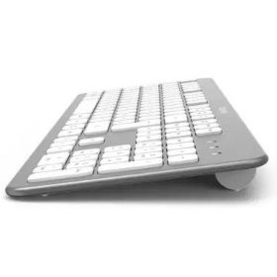 PC klávesnica Bezdrôtová klávesnica KW-700 silver Hama