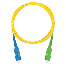 XtendLan simplexní patch kabel SM 9/125, OS2, SC-SC(APC), LS0H, 20m
