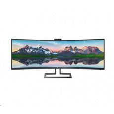 Philips MT IPS LED 439P9H/00 VA panel, 3840x1200, HDMI, 2xDP, USB-C, RJ45, repro, nast vyska, webcam, rozbalen testovan Philips MT IPS LED 439P9H/00 VA panel, 3840x1200, HDMI, 2xDP, USB-C, RJ45, repro, nast vyska, webcam, rozbalen testovan