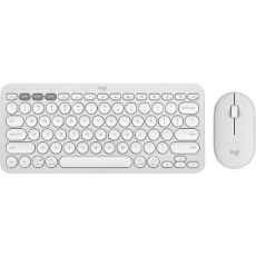 PC klávesnica a myš - set Set Pebble 2 Combo white LOGITECH
