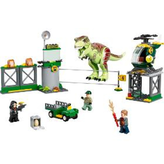 LEGO Jurský svet Únik T-rexa 76944
