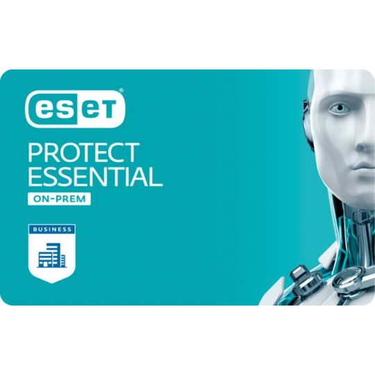 ESET PROTECT Essential On-Prem pre 50 - 99 zariadení, predĺženie na 1 rok, GOV