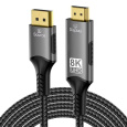 PremiumCord DisplayPort 1.4 na HDMI2.1  kabel pro rozlišení 8K@60Hz,4K@144Hz, 2m